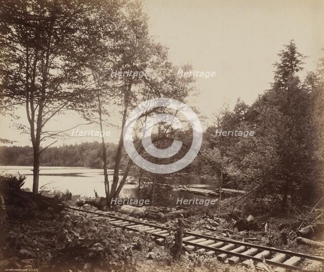 Beechwood Lake, c. 1895. Creator: William H Rau.