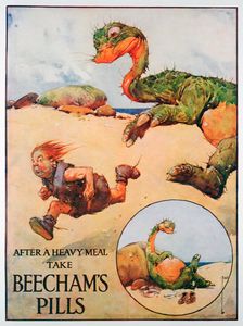 Beecham's Pills advertisement, 1914