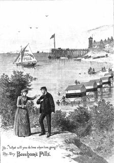 'Beecham's Pills 1890. Creator: Unknown