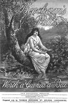 'Beecham's Pills 1891. Creator: Unknown