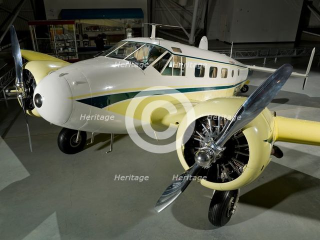 Beechcraft D18S Twin Beech, 1937-1969. Creator: Beech Aircraft Corporation.