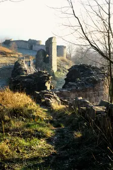 Beeston Castle, Cheshire, 1987