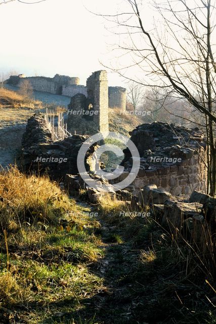Beeston Castle, Cheshire, 1987. Artist: Unknown