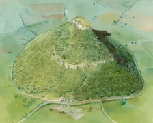 Beeston Castle, c2010. Artist: Judith Dobie