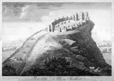 Beeston Castle in Cheshire 1747. Artist: John Boydell