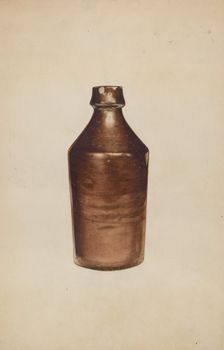 Beer Bottle, c. 1938. Creator: Arthur Stewart