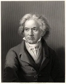 Beethoven 19th century. Artist: William Holl
