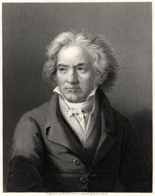 Beethoven 19th century. Artist: William Holl