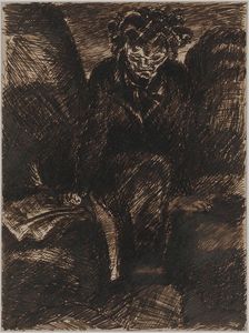 Beethoven, c. 1922. Creator: Bourdelle, Antoine (1861-1929)