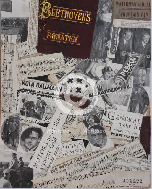 Beethovens Sonaten, 1930. Creator: Nusch, (Maria Benz) (1906-1946).