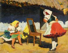 Before leaving for church, 1930-1935. Creator: Teodor Jozef Mousson