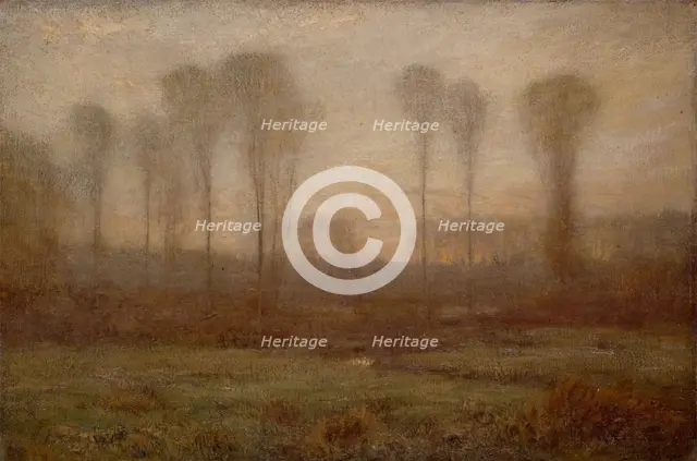Before Sunrise, June, 1905. Creator: Dwight William Tryon.