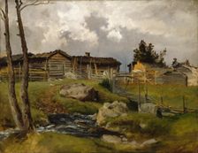 Before the Thunderstorm, 1870-1879. Creator: Hjalmar Munsterhjelm