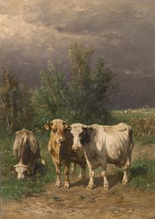 Before the Thunderstorm, c1850s-1900s. Creator: Johannes Hubertus Leonardus de Haas