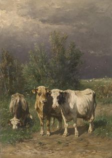 Before the Thunderstorm, c1850s-1900s. Creator: Johannes Hubertus Leonardus de Haas