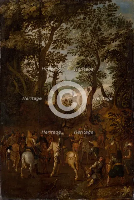 Before the attack, 1630-1640. Creator: Sebastian Vrancx.