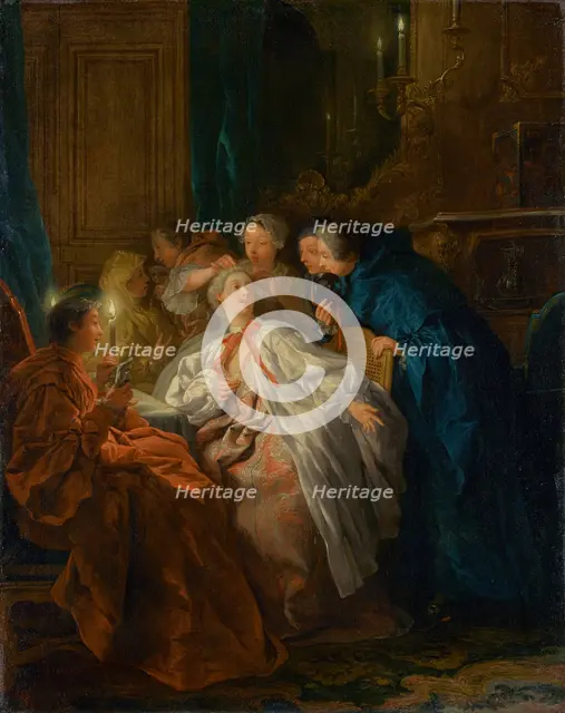Before the Ball, 1735. Creator: Jean Francois de Troy.
