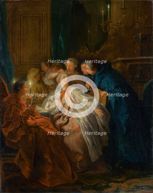Before the Ball, 1735. Creator: Jean Francois de Troy.