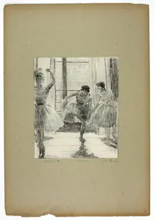 Before the Ballet Class, 1889–90. Creator: Georges William Thornley