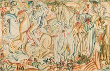 Before the bullfight, c1912. Creator: Souza-Cardoso, Amadeo de (1887-1918)