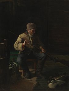 Before the Chase, 1880. Creator: Adolf von Becker