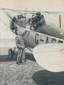 Before the first flight over Mount Everest, 1933 (c1937)