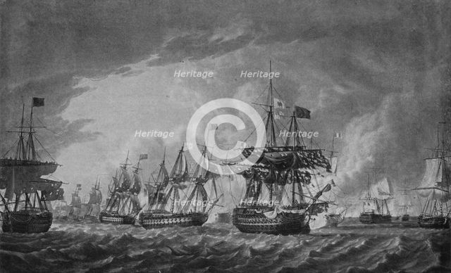 'Before the 'Glorious First of June'', c1795. Artist: Robert Dodd.