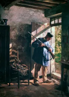 Before the Hunt 1883. Artist: Janez Subic