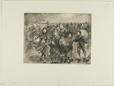 Before the Invasion, 5723. Creator: Theophile Alexandre Steinlen