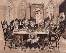 Before the main course, c1930. Creator: Lohse-Wächtler, Elfriede (1899-1940)
