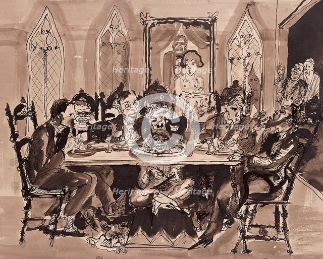 Before the main course, c1930. Creator: Lohse-Wächtler, Elfriede (1899-1940).