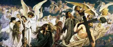 Before the Paradise (Left part), 1885-1896. Artist: Viktor Mihajlovic Vasnecov