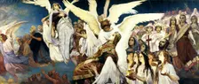 Before the Paradise (Right part), 1885-1896. Artist: Viktor Mihajlovic Vasnecov