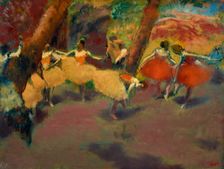 Before the Performance, c1896-1899. Creator: Degas, Edgar (1834-1917)