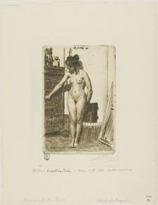 Before the Stove, 1903. Creator: Anders Leonard Zorn