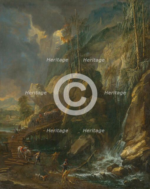 Before the Storm, 1690-1700. Creator: Anton Faistenberger.