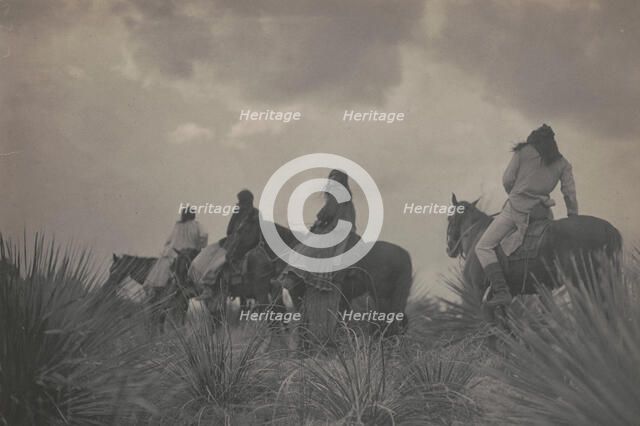 Before the storm, c1906. Creator: Edward Sheriff Curtis.