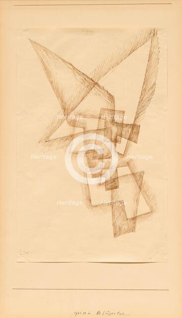 Beflügeltes (Winged), 1931. Creator: Klee, Paul (1879-1940).