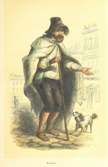 Beggar, 1848. Creator: Duverger