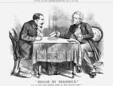 "Beggar my Neighbour", 1861. Creator: Unknown