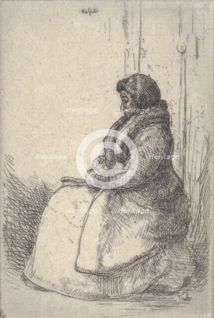 Beggar of St. Sulpice, 1898. Creator: Ernest Haskell.
