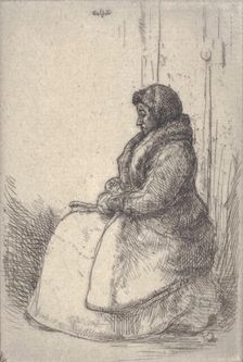 Beggar of St. Sulpice, 1898. Creator: Ernest Haskell