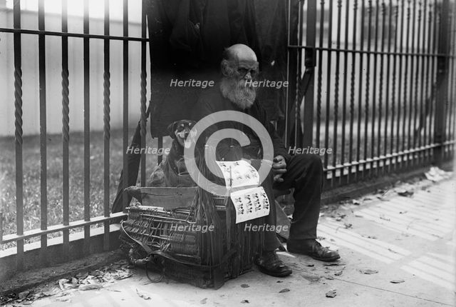 Beggar, Hoboken, between c1910 and c1915. Creator: Bain News Service.