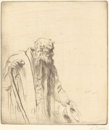 Beggar (Un mendiant). Creator: Alphonse Legros