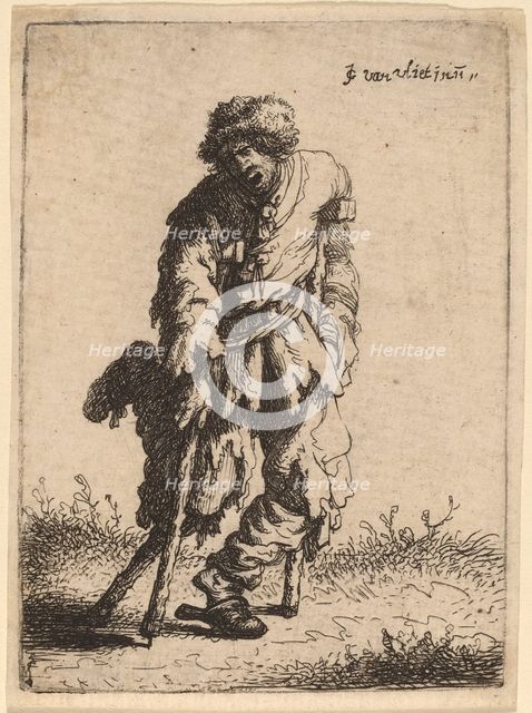 Beggar with a Wooden Leg, 1632. Creator: Jan Georg van Vliet.