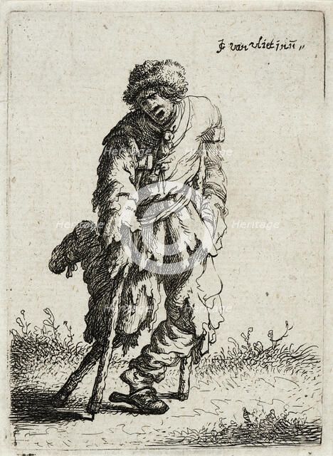 Beggar with a Wooden Leg, 1632. Creator: Jan Georg van Vliet.