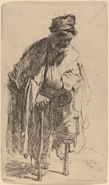 Beggar with a Wooden Leg, c. 1630. Creator: Rembrandt Harmensz van Rijn
