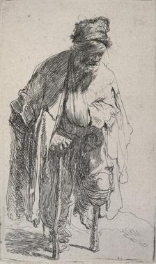 Beggar with a wooden leg, c.1630. Creator: Rembrandt Harmensz van Rijn