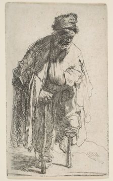 Beggar with a Wooden Leg, ca. 1630. Creator: Rembrandt Harmensz van Rijn