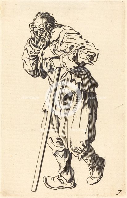 Beggar with a Stick. Creator: Unknown.